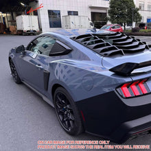 Load image into Gallery viewer, 2024-2025 Ford Mustang V 2DR Carbon Fiber Print Side Window Louver ABS