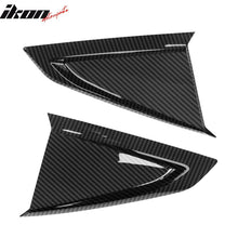 Load image into Gallery viewer, 2024-2025 Ford Mustang V 2DR Carbon Fiber Print Side Window Louver ABS