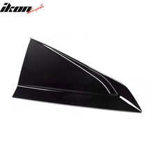 Load image into Gallery viewer, 2024-2025 Ford Mustang 2DR V Style Gloss Black Side Window Louvers ABS