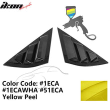 Load image into Gallery viewer, 2021-2023 Ford Mustang Mach-E Window Louvers 3 Vent PC Painted