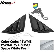 Load image into Gallery viewer, 2021-2023 Ford Mustang Mach-E Window Louvers 3 Vent PC Painted