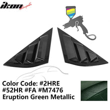 Load image into Gallery viewer, 2021-2023 Ford Mustang Mach-E Window Louvers 3 Vent PC Painted