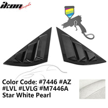 Load image into Gallery viewer, 2021-2023 Ford Mustang Mach-E Window Louvers 3 Vent PC Painted