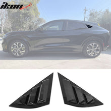 Load image into Gallery viewer, 2021-2023 Ford Mustang Mach-E Window Louvers 3 Vent PC Painted