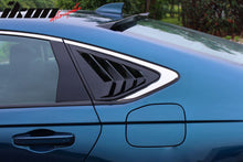 Load image into Gallery viewer, 2023-2025 Honda Accord IKON Black Rear Quarter Window Louver ABS