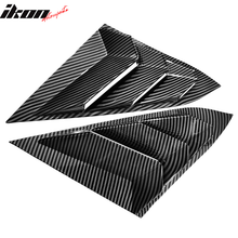 Load image into Gallery viewer, 2016-2021 Honda Civic Sedan Carbon Fiber Print Side Window Louver
