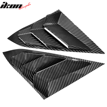 Load image into Gallery viewer, 2016-2021 Honda Civic Sedan Carbon Fiber Print Side Window Louver