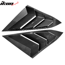 Load image into Gallery viewer, 2016-2021 Honda Civic Sedan Carbon Fiber Print Side Window Louver