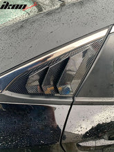 Load image into Gallery viewer, 2016-2021 Honda Civic Sedan Carbon Fiber Print Side Window Louver