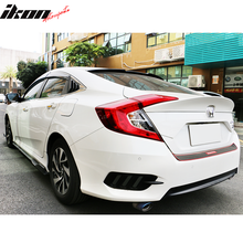 Load image into Gallery viewer, 2016-2021 Honda Civic Sedan Unpainted Side Quarter Window Louvers ABS