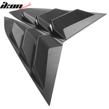 Load image into Gallery viewer, Fits 16-21 Honda Civic Quarter ABS Rear + Side Window Louver Black