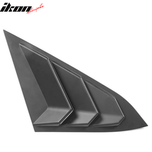 Load image into Gallery viewer, 2016-2021 Honda Civic Sedan Unpainted Side Quarter Window Louvers ABS