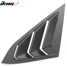 Load image into Gallery viewer, 2016-2021 Honda Civic Sedan Unpainted Side Quarter Window Louvers ABS