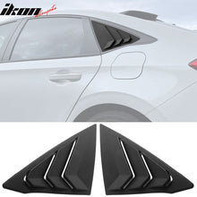 Load image into Gallery viewer, 2022-2023 Honda Civic 11th Gen 4DR Sedan Side Window Louver Vent ABS