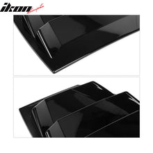 Load image into Gallery viewer, 2014-2018Â Mazda 3 Gloss Black Rear Window Louvers Quarter Scoop ABS