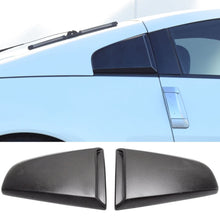 Load image into Gallery viewer, 2003-2008 Nissan 350Z 2Dr Black Rear Side Quarter Window Louvers PU