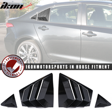 Load image into Gallery viewer, 2020-2022 Toyota Corolla IKON Style Side Window Louver Visor Guard ABS