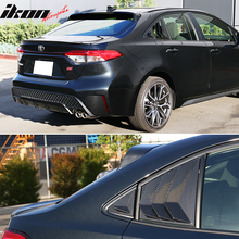 Load image into Gallery viewer, 2020-2022 Toyota Corolla IKON Style Side Window Louver Visor Guard ABS