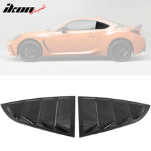 Load image into Gallery viewer, 2022-2025 Subaru BRZ Toyota GR86 2DR IKON Style Window Louver PC