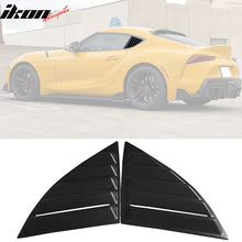 Load image into Gallery viewer, 2020-2025 Toyota GR Supra A90 IKON Side Window Louver PP