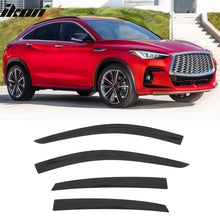 Load image into Gallery viewer, 2022-2025 Infiniti QX55 Low Profile Style Tape on Window Visors Guards