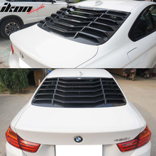 Load image into Gallery viewer, 2014-2020 BMW F32 4 Series Coupe Matte Black Window Louver ABS