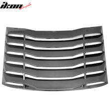 Load image into Gallery viewer, 2016-2024 Chevy Camaro IKON Rear Window Louvers Cover Sun Shade ABS