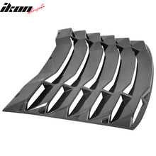 Load image into Gallery viewer, 2016-2024 Chevy Camaro IKON Rear Window Louvers Cover Sun Shade ABS