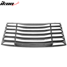 Load image into Gallery viewer, 2016-2024 Chevy Camaro IKON Rear Window Louvers Cover Sun Shade ABS