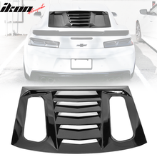 Load image into Gallery viewer, 2016-2024 Chevy Camaro IKON V2 Style Window Louver ABS