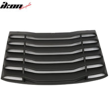 Load image into Gallery viewer, 2016-2024 Chevy Camaro Black Rear Side Window Louver Trunk Spoiler ABS