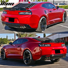 Load image into Gallery viewer, 2016-2024 Chevy Camaro IKON Rear Window Louvers Cover Sun Shade ABS
