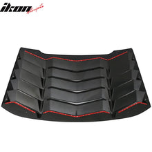 Load image into Gallery viewer, 2016-2019 Chevy Cruze Unpainted Rear Window Louvers ABS