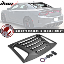 Load image into Gallery viewer, 2011-2023 Dodge Charger IKON V2 Style Window Louver ABS