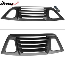 Load image into Gallery viewer, 2008-2023 Dodge Challenger Unpainted Rear Window Louver Side Vent ABS