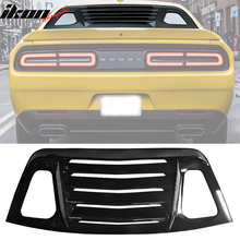 Load image into Gallery viewer, 2008-2023 Dodge Challenger V2 Style Window Louver Gloss ABS
