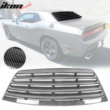 Load image into Gallery viewer, 2008-2023 Dodge Challenger Rear Window Scoop Louver Vent