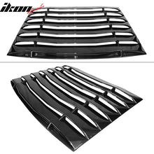 Load image into Gallery viewer, 2005-2014 Ford Mustang IKON Style Rear Window Louvers ABS