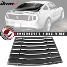 Load image into Gallery viewer, 2005-2014 Ford Mustang Rear Unpainted Window Louvers Side Vent Scoops