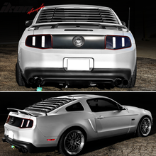 Load image into Gallery viewer, 2005-2014 Ford Mustang IKON Style Rear Window Louvers ABS