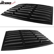 Load image into Gallery viewer, 2005-2014 Ford Mustang Rear Window Louvers Side Vent Scoops ABS PU
