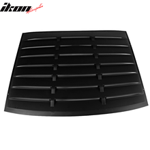 Load image into Gallery viewer, 2005-2014 Ford Mustang GT V6 V8 Matte Black Rear Window Louver ABS