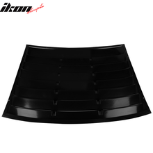 Load image into Gallery viewer, 2005-2014 Ford Mustang GT V6 V8 Matte Black Rear Window Louver ABS