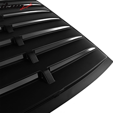 Load image into Gallery viewer, 2005-2014 Ford Mustang GT V6 V8 Matte Black Rear Window Louver ABS