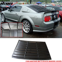 Load image into Gallery viewer, 2005-2009 Ford Mustang 5 Vents Quarter Rear Side Window Louver ABS