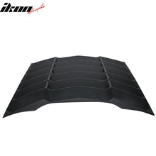 Load image into Gallery viewer, 2015-2023Â Ford Mustang IKON Black Rear Window Louver Cover ABS