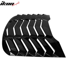 Load image into Gallery viewer, 2015-2023 Ford Mustang IKON Style Gloss Black Window Louver ABS