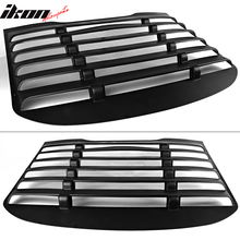 Load image into Gallery viewer, 2015-2023 Ford Mustang Vintage Matte Black Rear Window Louver ABS