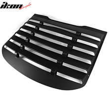 Load image into Gallery viewer, 2015-2023 Ford Mustang Vintage Matte Black Rear Window Louver ABS