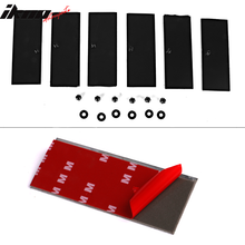 Load image into Gallery viewer, 2015-2023 Ford Mustang Vintage Matte Black Rear Window Louver ABS